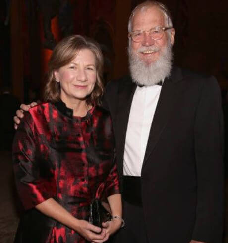Regina Lasko with her husband David Letterman.